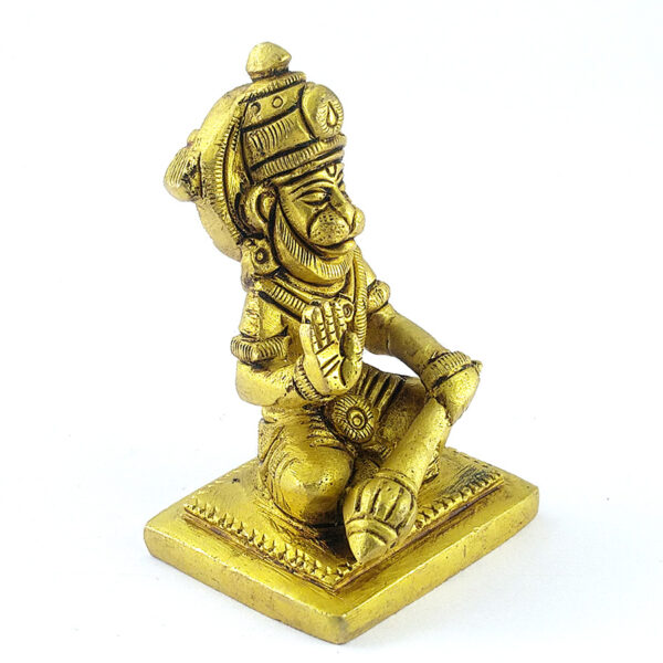 Hanuman Ji (Brass) - Image 3