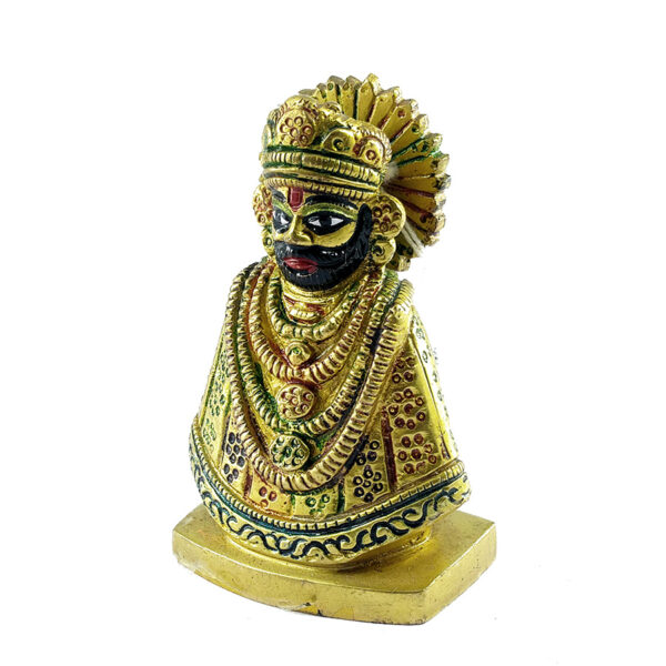 Shri Khatu Shyam Idol (Brass) - Image 2