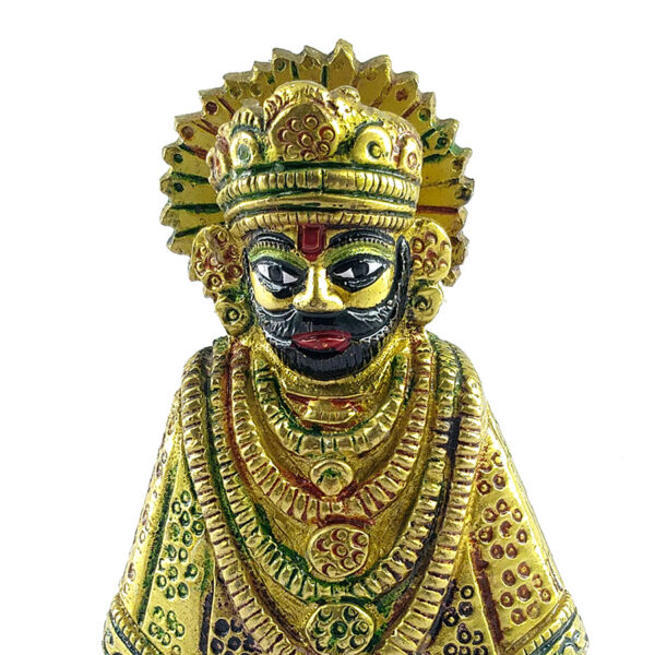 Shri Khatu Shyam Idol (Brass) - Image 4