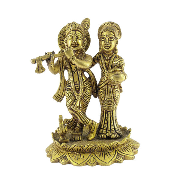 Sri Radha Krishna (Brass)