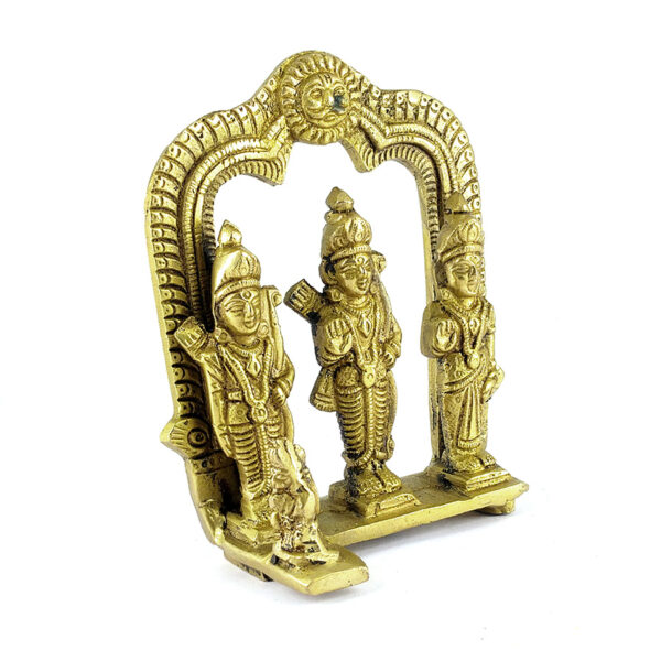 Shri Ram Darbar (Brass) - Image 3