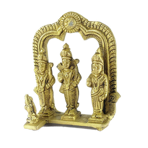 Shri Ram Darbar (Brass) - Image 2