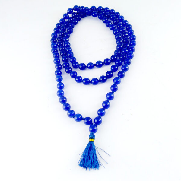 Blue Jade Mala