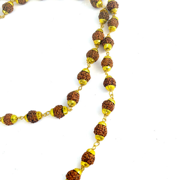 Rudraksha Mala : Brass Plated - Image 2