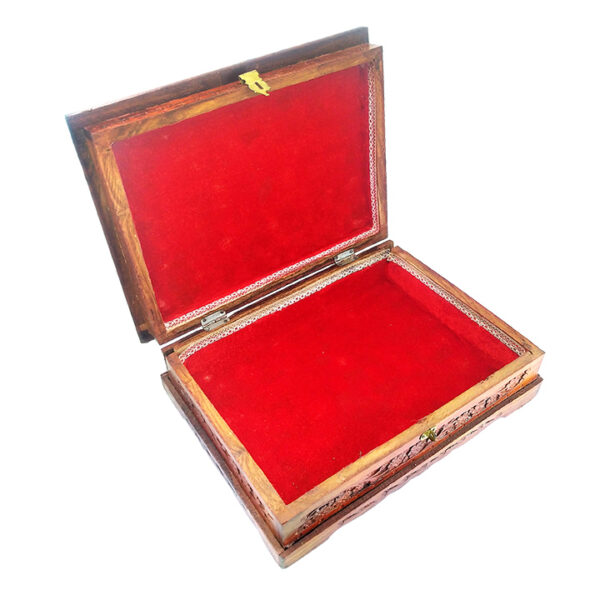 Wooden Rehal Box With Book Stand - Image 4