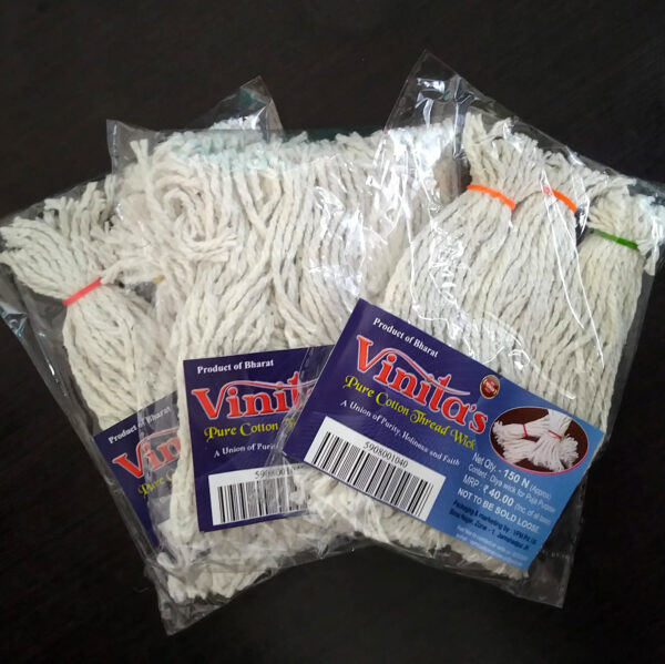 Vinita's Thread Batti for Puja - Image 4