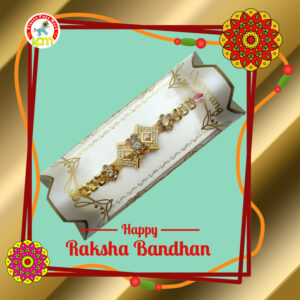 Rajshree Kundan Rakhi – The Sparkle of Royal Love