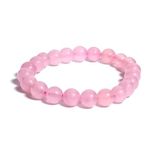 Rose Quartz Pink Bracelet