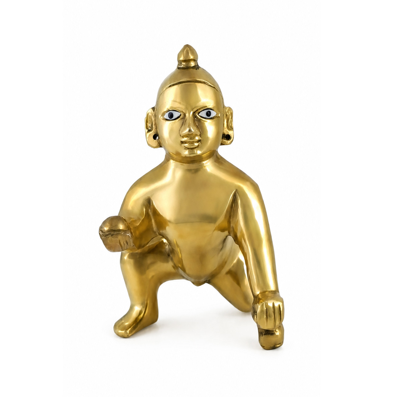 Bal / Laddu Gopal Ji Idol (Pure Brass) - Image 2