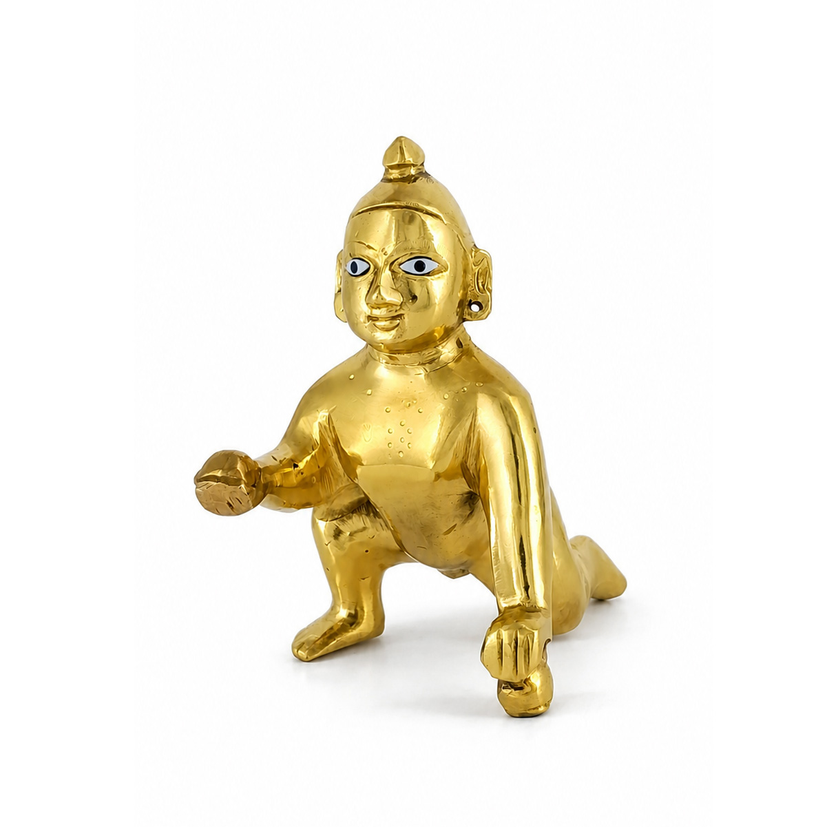 Bal / Laddu Gopal Ji Idol (Pure Brass)
