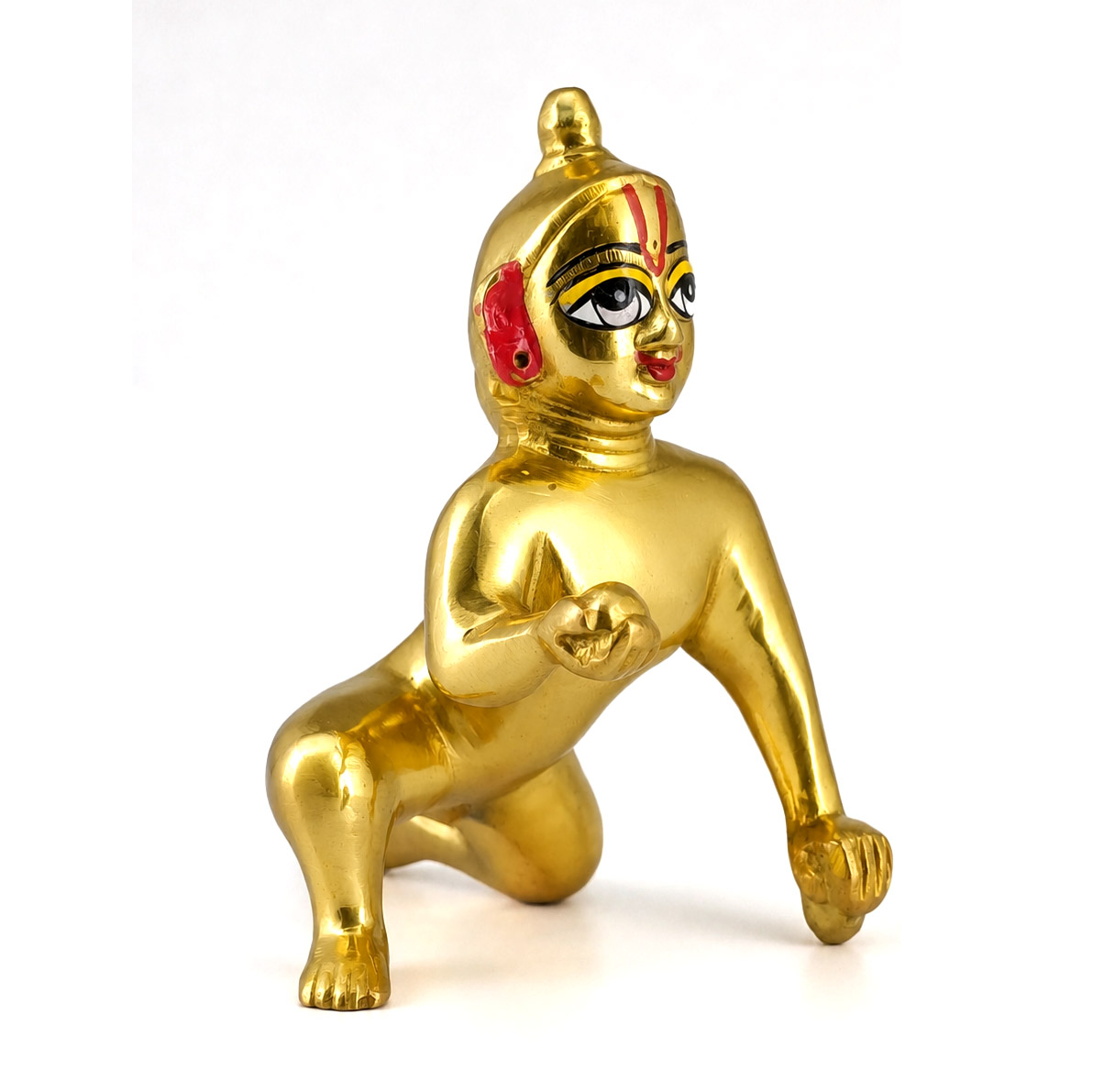 Bal / Laddu Gopal Ji Idol (Pure Brass) - Image 2