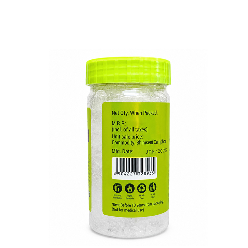Samarpan Bhimseni Camphor | 100 % Pure | Premium Quality | Zed Black - Image 7