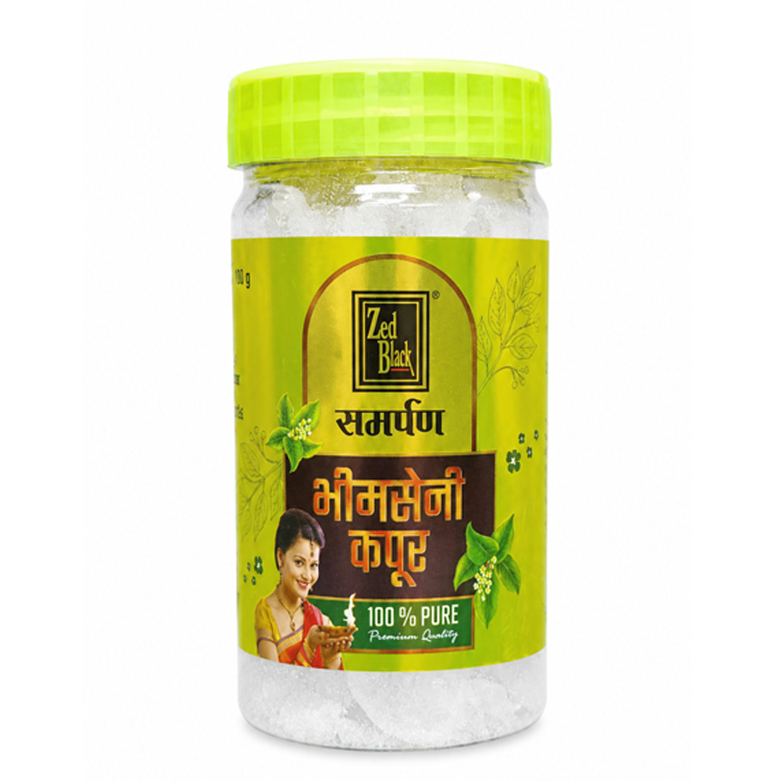 Samarpan Bhimseni Camphor | 100 % Pure | Premium Quality | Zed Black - Image 5