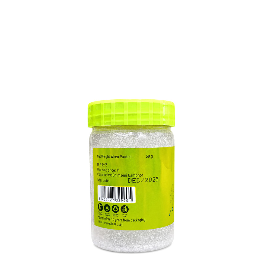 Samarpan Bhimseni Camphor | 100 % Pure | Premium Quality | Zed Black - Image 9