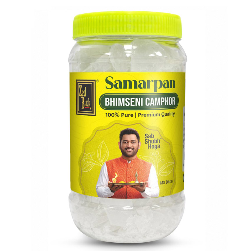 Samarpan Bhimseni Camphor | 100 % Pure | Premium Quality | Zed Black - Image 2
